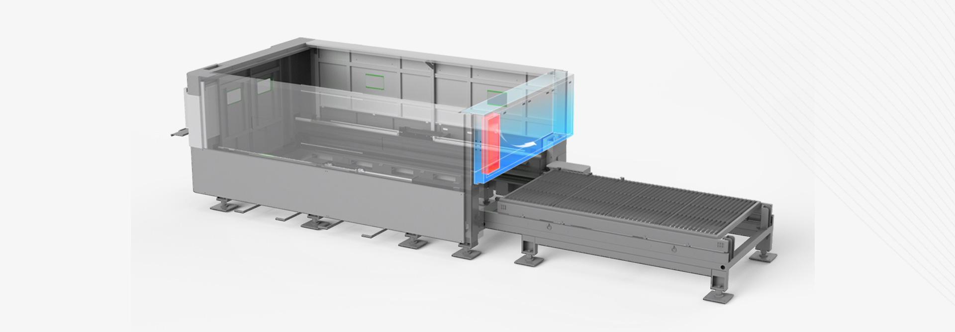 力星激光勝利之星全防護(hù)交換臺激光切割機(jī)-工業(yè)級專用空調(diào)