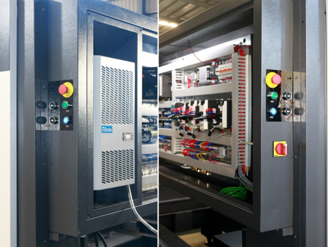 力星激光勝利之星全防護(hù)交換臺激光切割機(jī)-兩側(cè)控制面板