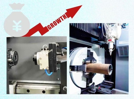 力星激光NS-6024HG三卡盤激光切管機(jī)比肩某快，風(fēng)靡全球！