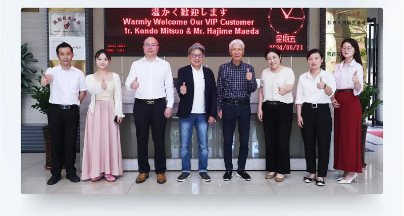 酷暑高溫下的堅持：日本客戶考察5臺機床13道工序→1臺機床3道工序，看力星激光是怎么做到的？