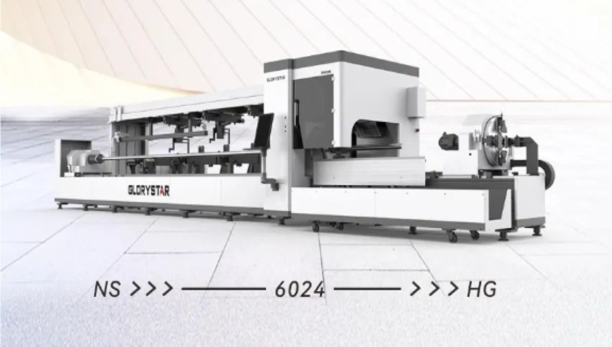 力星激光NS-6024HG三卡盤激光切管機比肩某快，風靡全球！